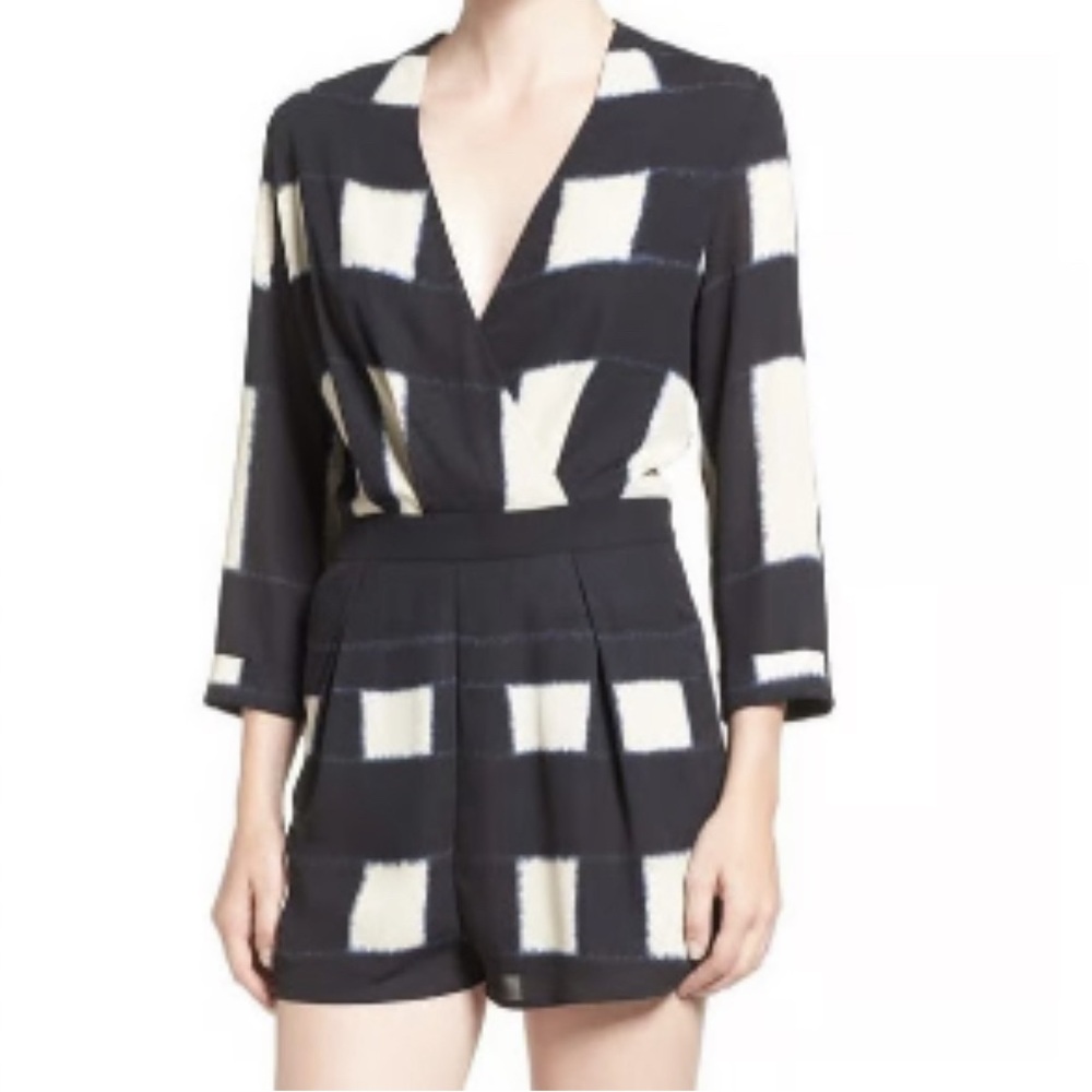 Black Trouvé Romper Size 2